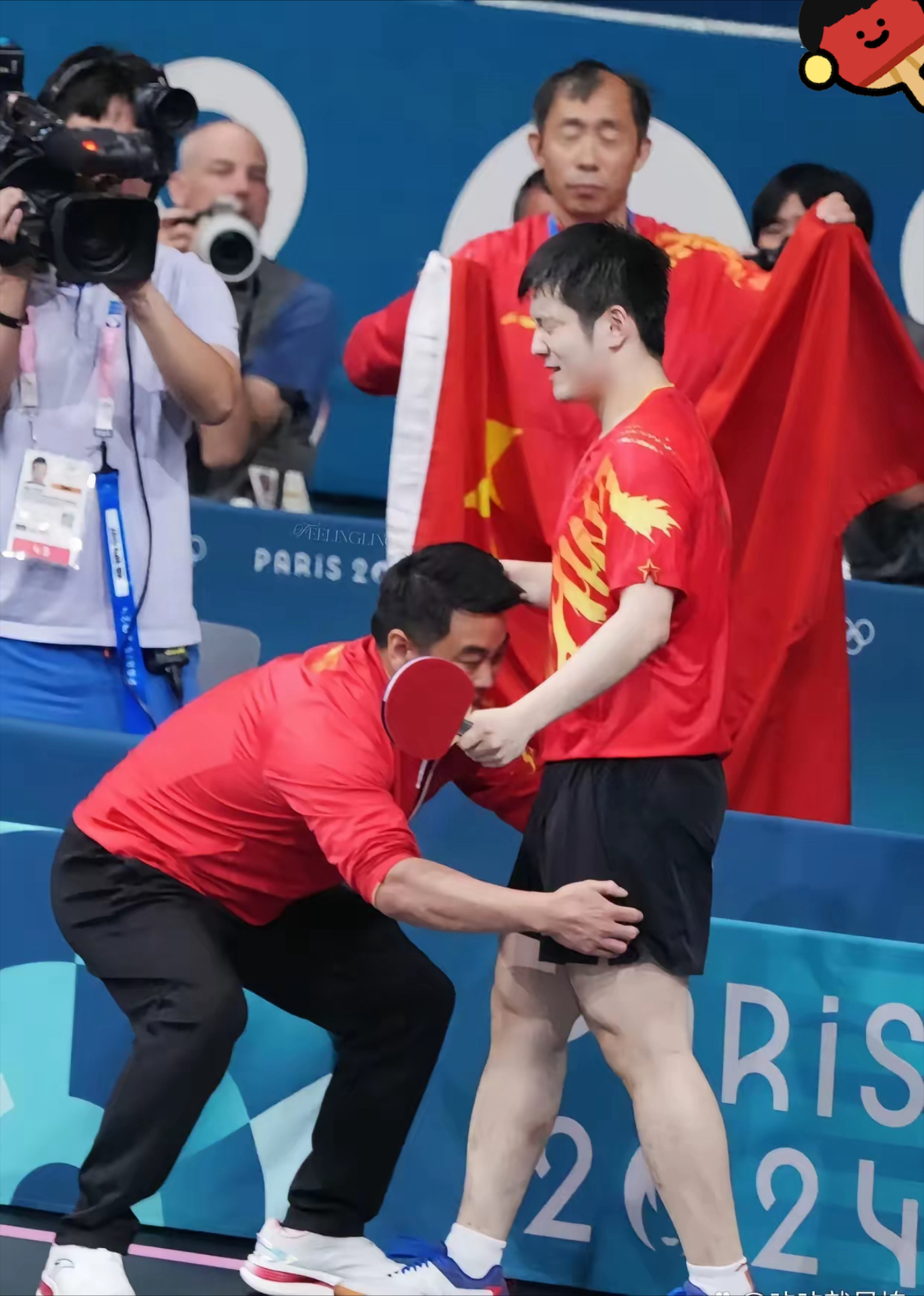 中国乒乓球队血洗日本乒乓球队，王皓惊艳世界