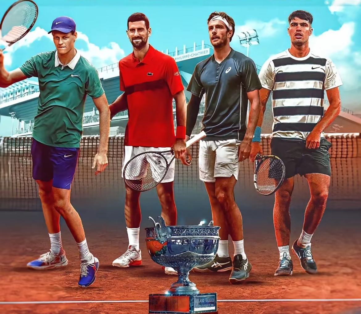 包含法国网球队横扫日本网球队，阿尔卡拉斯统治全场的词条